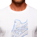 Asics Running GPX Tee férfi póló, fehér