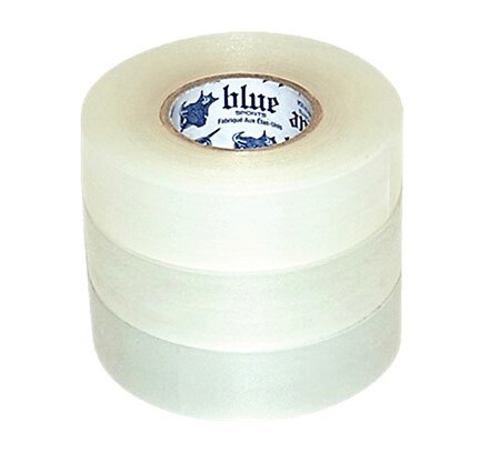 Átlátszó poli sípcsontvédő szalag kék sport 24 mm x 25 m (3 csomag)