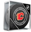 Az NHL hivatalos korongja Calgary Flames mérkőzésen