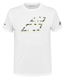 Babolat Aero Cotton Tee White Férfipóló