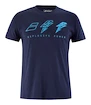 Babolat  Drive Cotton Tee Blue Férfipóló