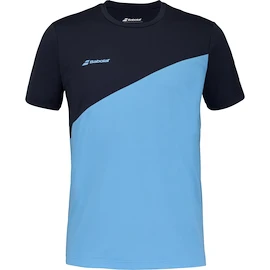 Babolat Drive Crew Neck Tee Men Drive Blue Férfipóló