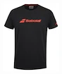 Babolat  Exercise Babolat Tee Men Black Férfipóló S