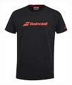 Babolat  Exercise Babolat Tee Men Black Férfipóló S