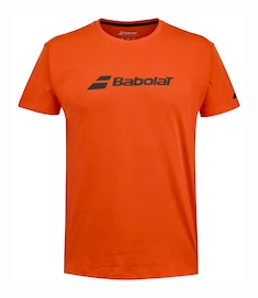 Babolat Exercise Babolat Tee Men Fiesta Red Férfipóló