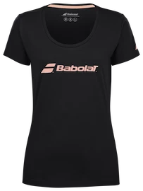 Babolat Exercise Babolat Tee Women Black Női póló