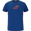 Babolat  Exercise Big Flag Tee Men Dark Blue Férfipóló