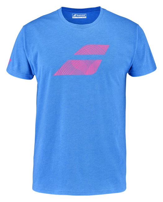 Babolat  Exercise Big Flag Tee Men French Blue Férfipóló