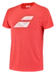 Babolat  Exercise Big Flag Tee Men Poppy Red Férfipóló