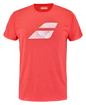 Babolat  Exercise Big Flag Tee Men Poppy Red Férfipóló