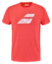 Babolat  Exercise Big Flag Tee Men Poppy Red Férfipóló