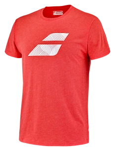 Babolat  Exercise Big Flag Tee Men Poppy Red Férfipóló