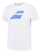 Babolat  Exercise Big Flag Tee Men White Férfipóló