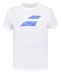 Babolat  Exercise Big Flag Tee Men White Férfipóló