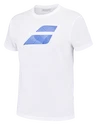 Babolat  Exercise Big Flag Tee Men White Férfipóló