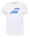 Babolat  Exercise Big Flag Tee Men White Férfipóló