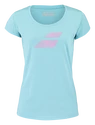 Babolat  Exercise Flag Tee Women Angel Blue Női póló