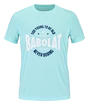 Babolat  Exercise Graphic Tee Men Angel Blue Férfipóló