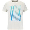 Babolat  Exercise Message Tee Men Cannoli Cream Férfipóló