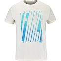 Babolat  Exercise Message Tee Men Cannoli Cream Férfipóló