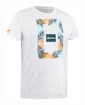 Babolat  Exercise Message Tee Men White/White Férfipóló
