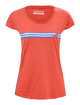 Babolat  Exercise Stripes Tee Poppy Red Női póló