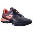 Babolat Jet Mach 3 AC Women Black/Living Coral  Női teniszcipő