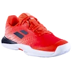 Babolat Jet Mach 3 Clay JR Boy Strike Red/White  Gyerekteniszcipő