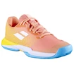 Babolat Jet Mach 3 Clay Jr Girl Coral/Gold Fusion  Gyerekteniszcipő