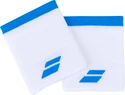 Babolat Logo Jumbo csuklópánt fehér/kék (2 db)