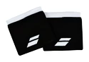 Babolat  Logo Wristband Black/White (2 Pack) Csuklópántok