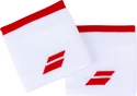 Babolat logós csuklópánt fehér/piros (2 db)