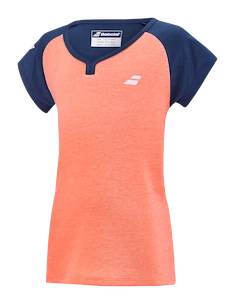 Babolat  Play Cap Sleeve Top Fluo Strike Lánykapóló