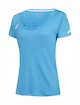 Babolat  Play Cap Sleeve Top Girl Cyan Blue  Lánykapóló