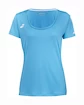 Babolat  Play Cap Sleeve Top Girl Cyan Blue  Lánykapóló