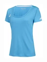 Babolat  Play Cap Sleeve Top Girl Cyan Blue  Lánykapóló