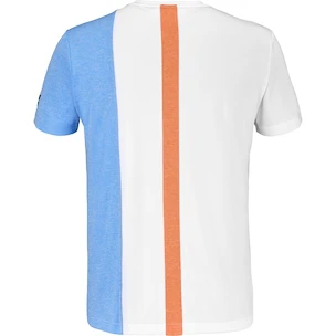 Babolat  Play Crew Neck Tee Men White/Blue Férfipóló