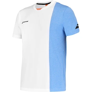 Babolat  Play Crew Neck Tee Men White/Blue Férfipóló