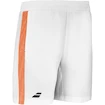 Babolat  Play Short Boy White/Orange Gyerekrövidnadrág