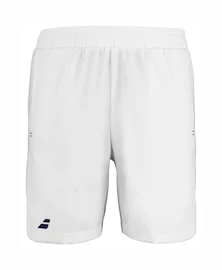 Babolat Play Short Boy White/White Gyerekrövidnadrág