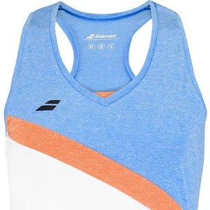 Babolat  Play Tank Top Women White/Blue Női ujjatlan póló S