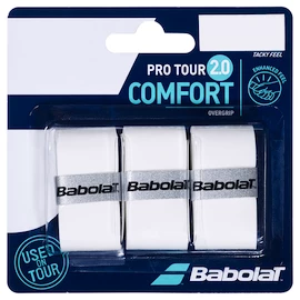 Babolat Pro Tour 2.0 X3 White Felső nyélvédő overgrip