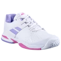 Babolat Propulse All Court Junior Girl White/Lavender  Gyerekteniszcipő