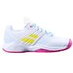 Babolat Propulse Fury Clay White/Sulphur Spring  Női teniszcipő EUR 36,5