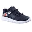 Babolat Pulsion All Court Kid Black/Fiesta Red  Gyerekteniszcipő