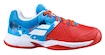 Babolat Pulsion Clay JR Red/Blue Junior teniszcipő 