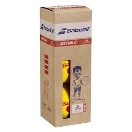 Babolat Red Foam X3 Teniszlabdák