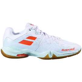 Babolat  Shadow Spirit White/Light Blue  Női teremcipő