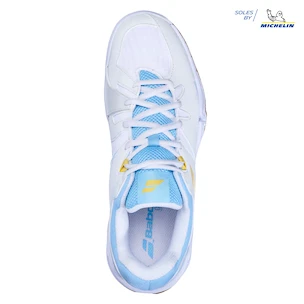 Babolat  Shadow Spirit Women White/Light Blue  Női teremcipő EUR 42