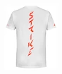 Babolat  Strike Cotton Tee Jr White/Strike Red Gyerekpóló